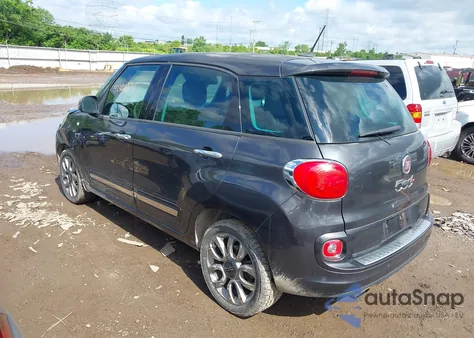 2015 Fiat 500L Lounge from USA, damaged, VIN ZFBCFACH6FZ035281